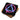 Graffiti Sobriety Symbol Cork - Back Coaster – Pink & Blue - Coasters - Sobervation