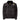 Graffiti Sobriety Symbol Embroidered Sherpa Jacket – Stay Warm, Stand Loud - Black Denim Sherpa Jacket - Sobervation