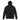 Graffiti Sobriety Symbol Hooded Long Sleeve Tee – Embroidered Recovery Streetwear - Black Embroidered Hooded Long Sleeve Tee - Sobervation