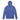 Graffiti Sobriety Symbol Hooded Long Sleeve Tee – Embroidered Recovery Streetwear - Heather True Royal Embroidered Hooded Long Sleeve Tee - Sobervation