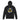 Graffiti Sobriety Symbol "Nope" Hooded Long Sleeve Tee - Charcoal - Black Triblend Hooded Long Sleeve Tee - Sobervation