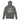 Graffiti Sobriety Symbol "Nope" Hooded Long Sleeve Tee - Grey Triblend Hooded Long Sleeve Tee - Sobervation