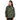 Gratitude Embroidered Champion Packable Jacket – Lightweight, Meaningful, Mobile - Olive Green Camo Champion Windbreaker - Sobervation
