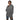 Gratitude Embroidered Hooded Long Sleeve Tee – Lightweight Recovery Wear - Grey Triblend Embroidered Hooded Long Sleeve Tee - Sobervation