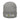 GRATITUDE Ribbed Beanie – Soft Knit, Strong Message - Light Grey Melange Ribbed Knit Beanie - Sobervation