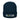 GRATITUDE Ribbed Beanie – Soft Knit, Strong Message - Navy Ribbed Knit Beanie - Sobervation