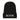 GRATITUDE Waffle Knit Beanie – Textured Warmth with a Purpose - Black Waffle Beanie - Sobervation