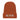 GRATITUDE Waffle Knit Beanie – Textured Warmth with a Purpose - Rust Waffle Beanie - Sobervation