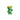 Green Serenity Cub Sticker – Flower Sniffer Edition – Bubble - Free Kiss - Cut Sticker - 3″×3″ Sticker - Sobervation