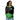 Green Serenity Cub Zip Hoodie – Sage’s Grounded Grace - 2XS All Over Print Zip Up Hoodie - Sobervation