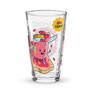 Jammin' to Sobriety Pint Glass – Raise a Glass to Clarity - Default Title | Sobervation