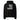 Just for Today Camo Crown Oversized Hoodie – Streetwear with Substance - Black Oversized Graphic Print Hoodie - Sobervation