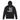 Just For Today Camo Lettering Hooded Long Sleeve Tee – Modern Recovery Style - Charcoal - Black Triblend Hooded Long Sleeve Tee - Sobervation