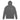 Just For Today Embroidered Hooded Long Sleeve Tee – Lightweight Recovery Layer - Grey Triblend Embroidered Hooded Long Sleeve Tee - Sobervation