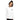 Just For Today Embroidered Long Sleeve Tee – Daily Recovery Reminder - White Embroidered Long Sleeve Tee - Sobervation