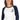 Just For Today Embroidered Raglan Shirt | Unisex 3/4 Sleeve - White/Royal / S | Sobervation