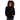 Just for Today Embroidered Unisex Hoodie - Black Embroidered Hoodie - Sobervation