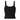 Just For Today – Fitted Ribbed Tank Top (Women’s) - Solid Black Blend Micro - Rib Tank Top - Sobervation