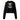 Just for Today Graffiti Crop Hoodie – Cozy Recovery Attitude - Black Crop Hoodie - Sobervation
