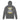 Just for Today Graffiti Hooded Long Sleeve – Lightweight & Loud - Grey Triblend Hooded Long Sleeve Tee - Sobervation