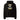 Just for Today Graffiti Oversized Heavyweight Hoodie - Black Oversized Graphic Print Hoodie - Sobervation