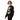 Just for Today Graffiti Oversized Heavyweight Sweatshirt - Black oversized Sweatshirt - Sobervation