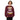 Just for Today Graffiti Oversized Heavyweight Sweatshirt - Maroon oversized Sweatshirt - Sobervation