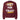 Just for Today Graffiti Oversized Heavyweight Sweatshirt - Maroon oversized Sweatshirt - Sobervation