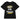 Just for Today Graffiti Women’s Organic Tee – Sustainable Recovery Wear - Black Women's Organic Ribbed Neck Tee - Sobervation