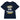 Just for Today Graffiti Women’s Organic Tee – Sustainable Recovery Wear - French Navy Women's Organic Ribbed Neck Tee - Sobervation