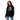 Just for Today Oversized Camo Hoodie – Recovery Statement Piece - Black Oversized Graphic Print Hoodie - Sobervation