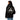 Just for Today Oversized Camo Hoodie – Recovery Statement Piece - Black Oversized Graphic Print Hoodie - Sobervation