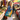 Just For Today: Rainbow Drip Large Tote Bag - Red Large Tote Bag - Sobervation