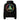 Just for Today Rainbow Drip Oversized Hoodie — Try Again in Color - Black Oversized Graphic Print Hoodie - Sobervation