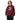 Just for Today Rainbow Drip Oversized Hoodie — Try Again in Color - Maroon Oversized Graphic Print Hoodie - Sobervation