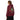 Just for Today Rainbow Drip Oversized Hoodie — Try Again in Color - Maroon Oversized Graphic Print Hoodie - Sobervation