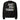 Just for Today Rainbow Drip Oversized Sweatshirt — Daily Reminder Edition - Black oversized Sweatshirt - Sobervation