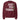 Just for Today Rainbow Drip Oversized Sweatshirt — Daily Reminder Edition - Maroon oversized Sweatshirt - Sobervation