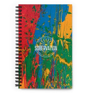 Just for Today: Rainbow Spiral Notebook – Sobriety-Inspired Dotted Journal - Default Title | Sobervation
