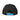 Just For Today Snapback Hat – Flat Brim Style with a Grounded Message - Black/ Teal Classic Snapback - Sobervation