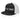 Just For Today Trucker Cap – Breathable Style, Powerful Message - Black/ White 5 Panel Trucker Hat - Sobervation