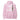 Just For Today Unisex Hoodie – Colorful Reminder to TRY - Light Pink Graphic Print Hoodie - Sobervation