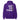 Just For Today Unisex Hoodie – Colorful Reminder to TRY - Purple Graphic Print Hoodie - Sobervation
