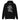 Leave Nothing But Sober Prints – Classic Recovery Hoodie - Black Graphic Print Hoodie - Sobervation