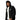 Leave Nothing But Sober Prints – Zip Hoodie with Embroidered Sobriety Symbol - Black Embroidered Zip Up Hoodie - Sobervation