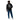 Leave Nothing But Sober Prints – Zip Hoodie with Embroidered Sobriety Symbol - Black Embroidered Zip Up Hoodie - Sobervation