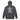 Leave Nothing But Sober Prints – Zip Hoodie with Embroidered Sobriety Symbol - Dark Heather Embroidered Zip Up Hoodie - Sobervation