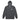 Leave Nothing But Sober Prints – Zip Hoodie with Embroidered Sobriety Symbol - Dark Heather Embroidered Zip Up Hoodie - Sobervation