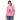 Lolli the Serenity Cub Organic Women's Tee - Bubble Pink Womens Graphic Print Tee - Sobervation