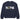 NOPE Graffiti Sobriety Symbol Oversized Heavyweight Sweatshirt – Bold Recovery Streetwear - Navy oversized Sweatshirt - Sobervation